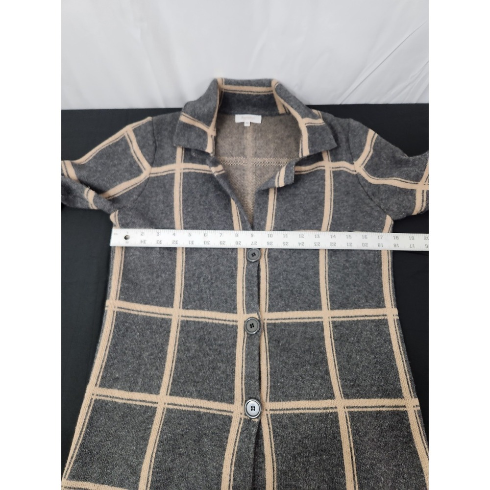 Bartolini Cardigan Sweater Size M Made in Italy Wool Viscose Cashmere Blend - Picture 4 of 6